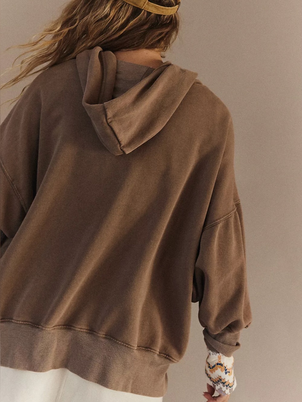 FREE PEOPLE SPRINT TO THE FINISH HOODIE size medium - Picture 2 of 11